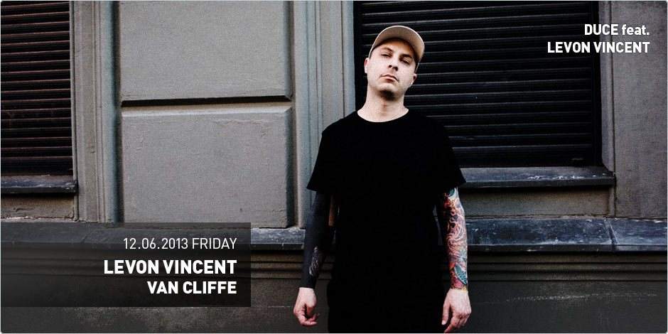 VAN Cliffe presents Duce Feat. Levon Vincent - フライヤー表