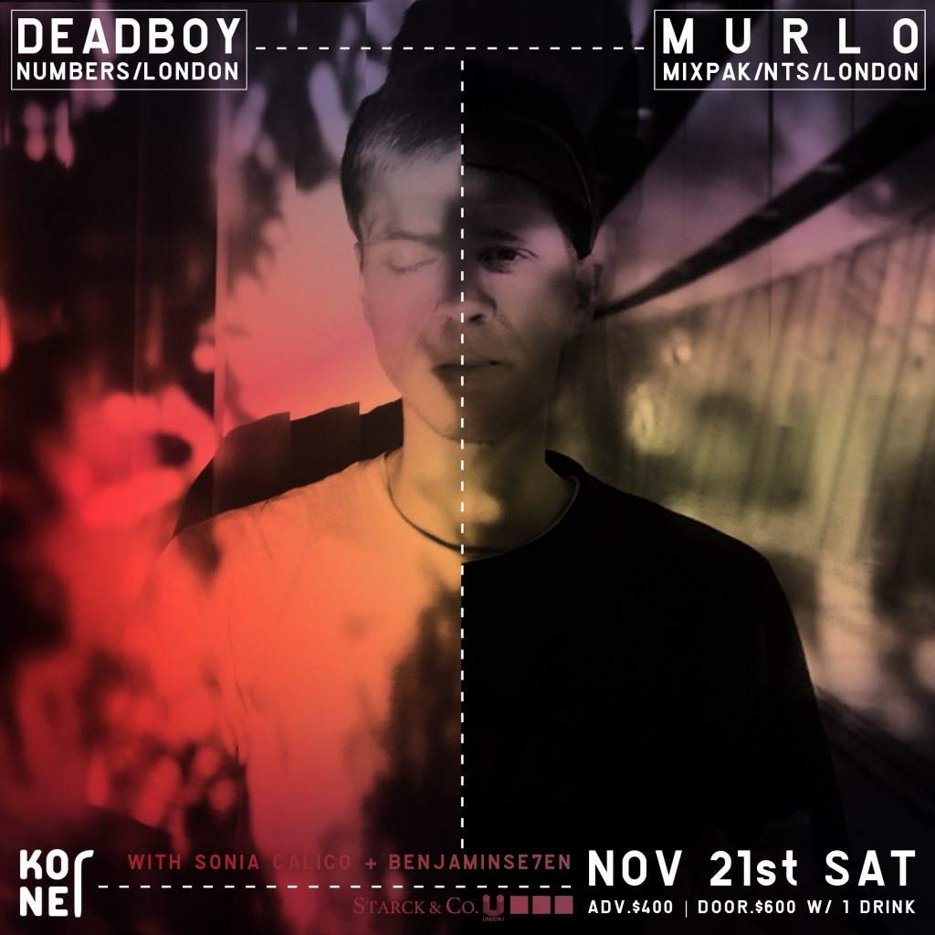 Deadboy & Murlo - フライヤー表