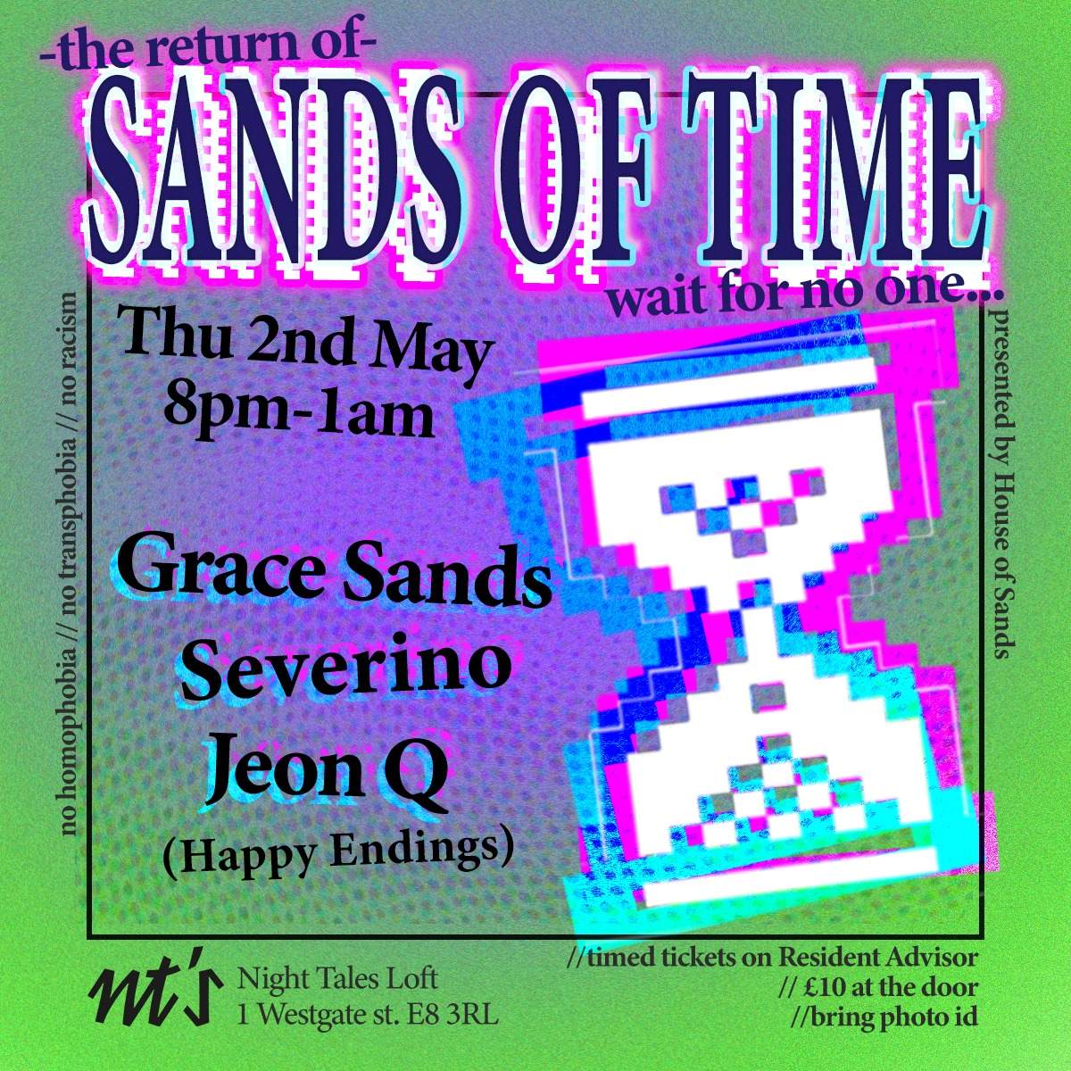 The Return of Sands of Time - Página frontal