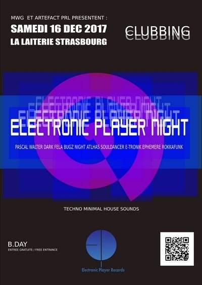 Electronic Player Night - フライヤー表