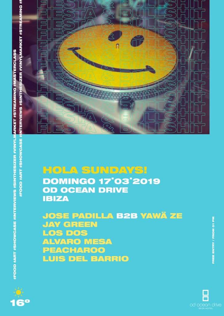 Vinyl Market Hola Sundays! 4.0 - Página frontal