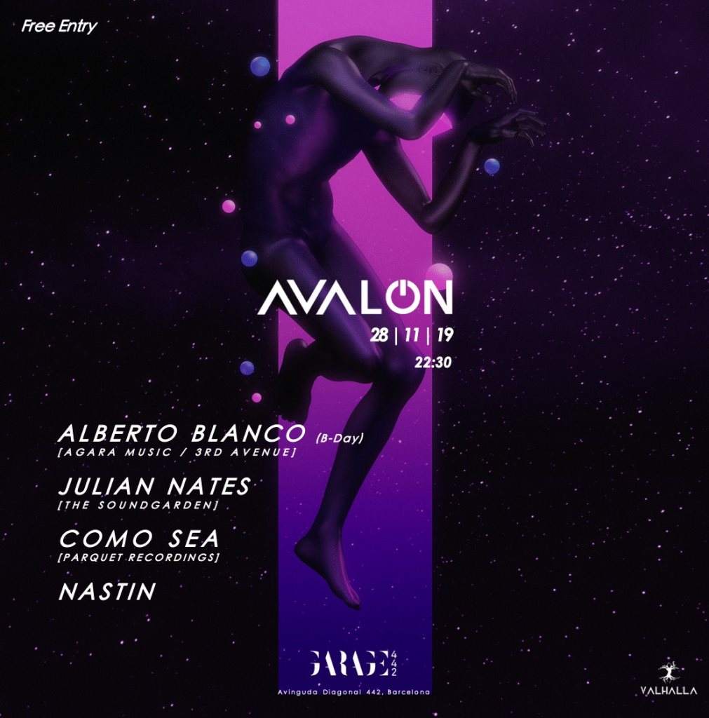 Avalon #5 [Alberto Blanco, Como Sea, Julian Nates, Nastin] - Página trasera