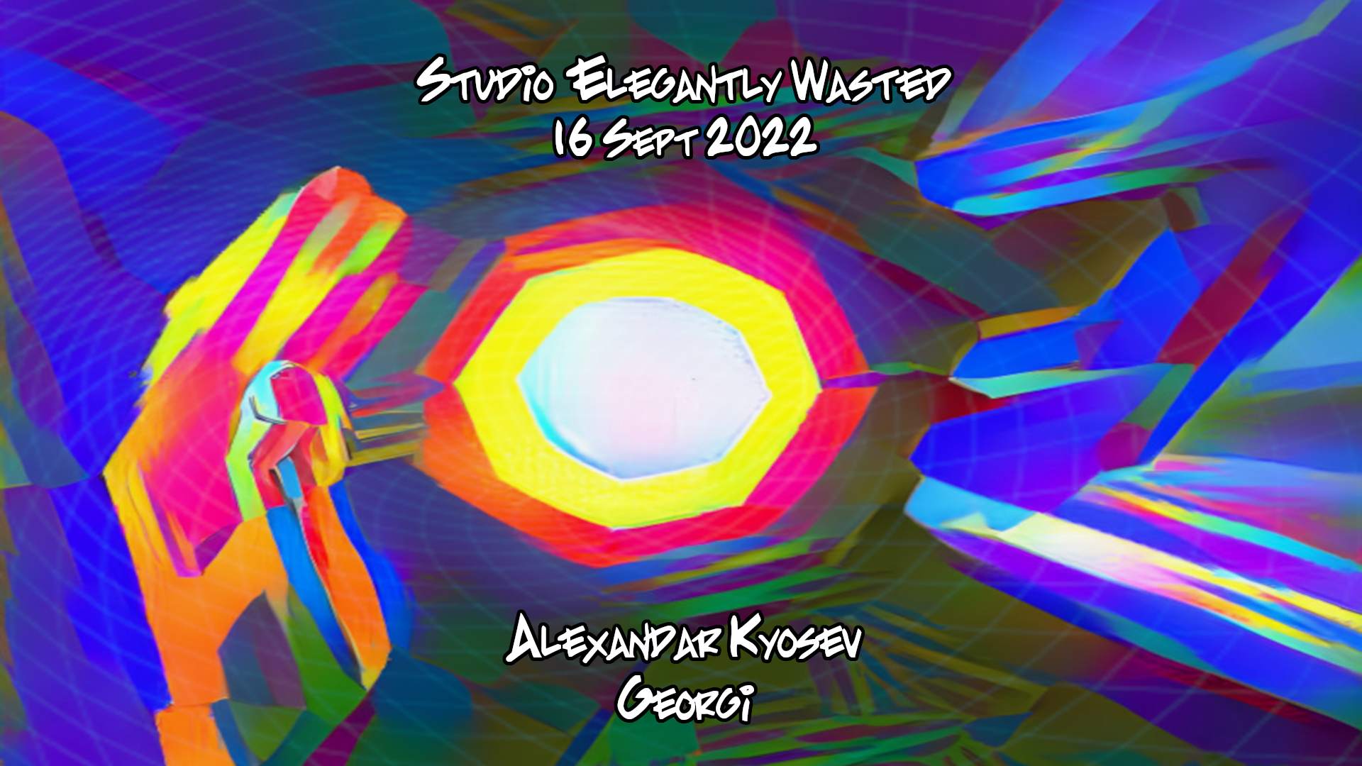 Studio Elegantly Wasted || Alexandar Kyosev || Georgi || 16 Sept - フライヤー表