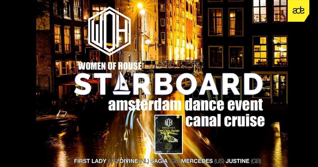 Canal Cruise Women Of House - フライヤー表