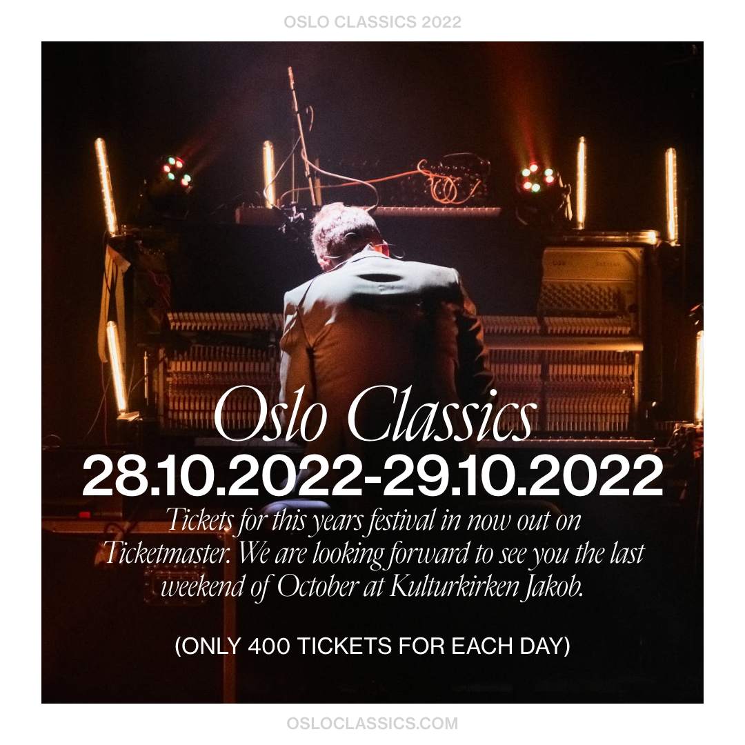 Oslo Classics 2022 - Página frontal