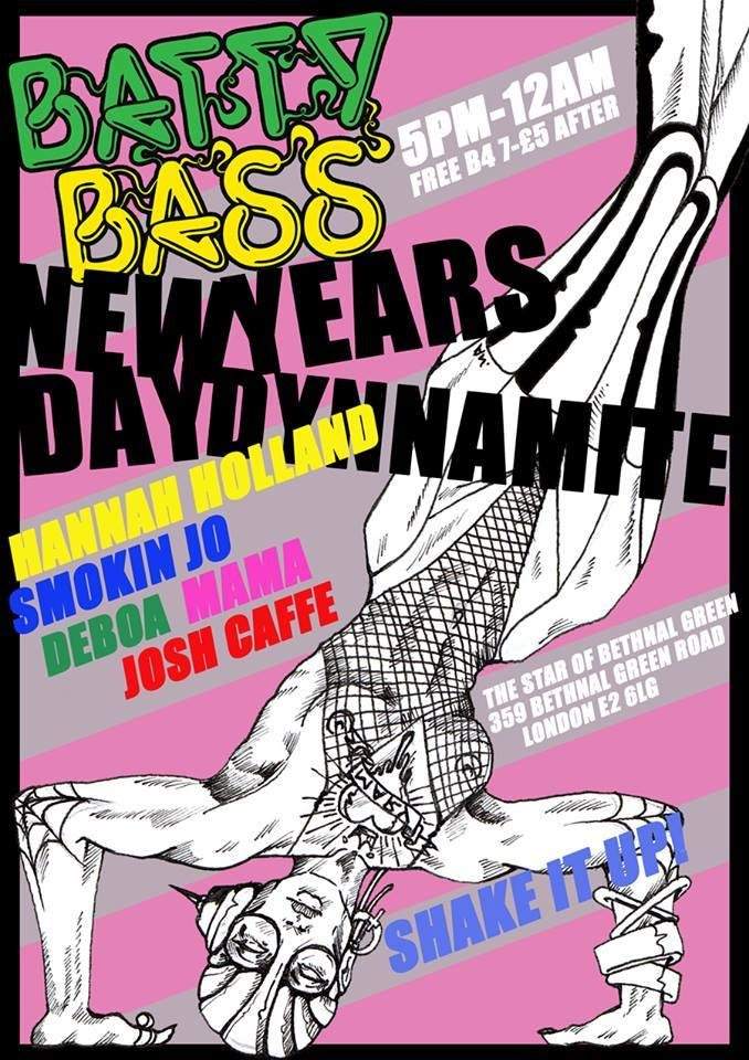 Batty Bass New Years Day at Star of Bethnal Green, London