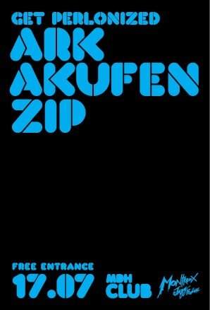 Ark, Akufen, Zip - Get Perlonized - Página frontal