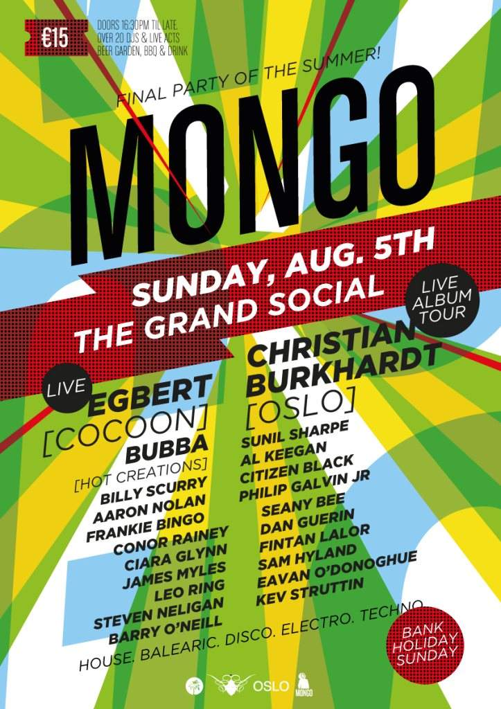 Mongo - Final Summer Party 2012 - Página frontal