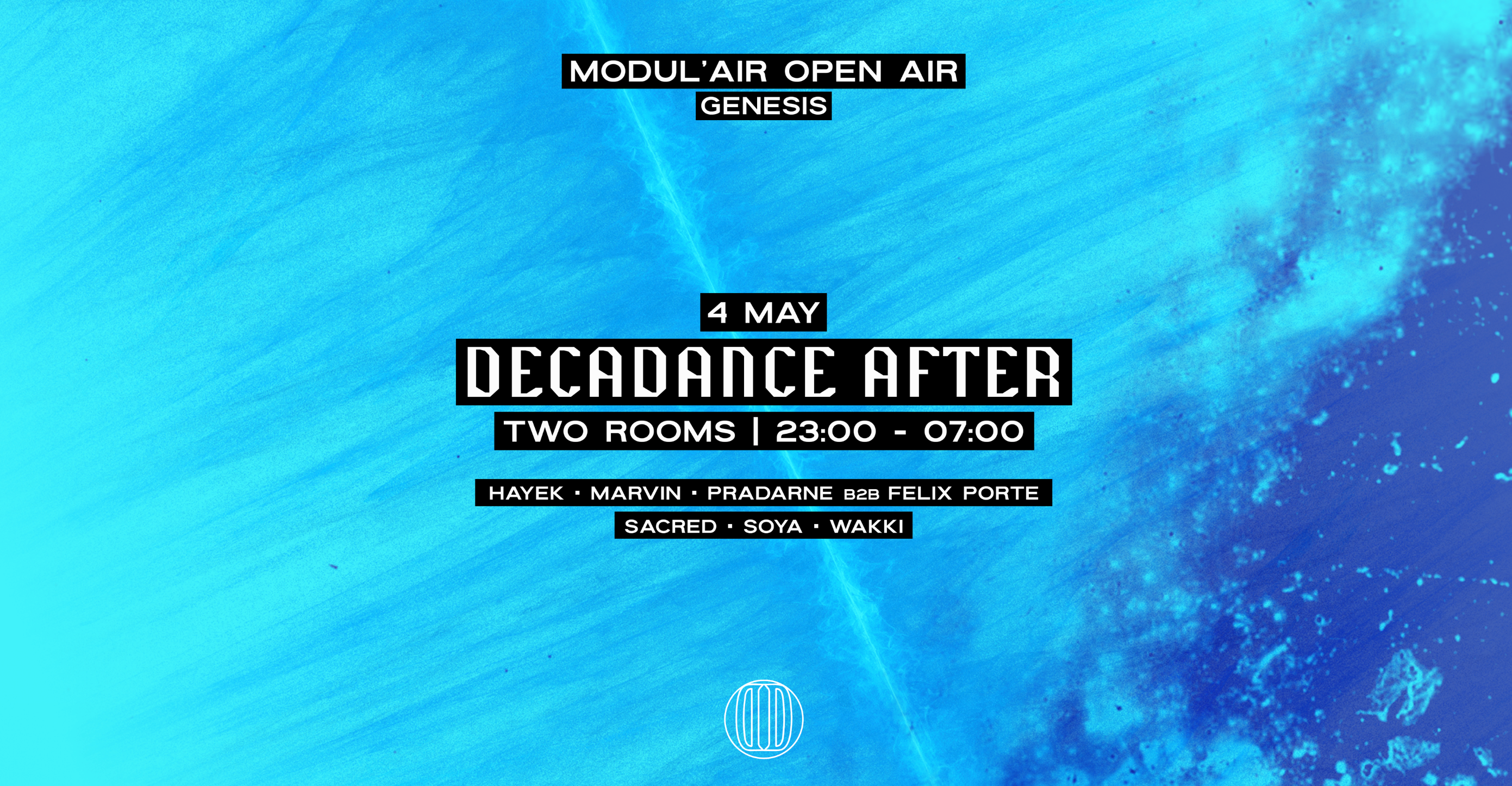 Decadance pres. MODUL'AIR Open Air — After: 4 May - フライヤー表
