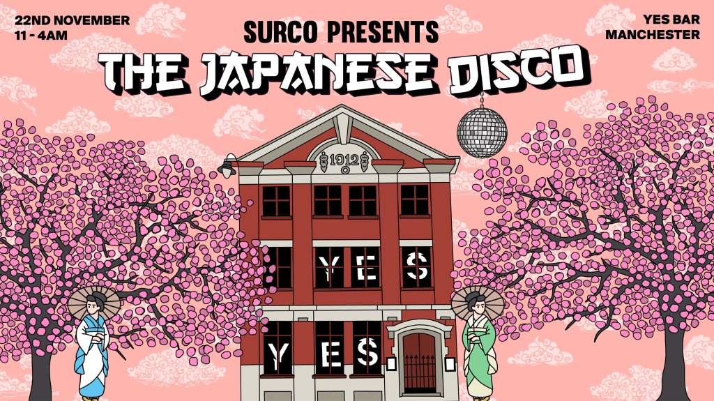 Surco presents ~ The Japanese Disco - フライヤー表