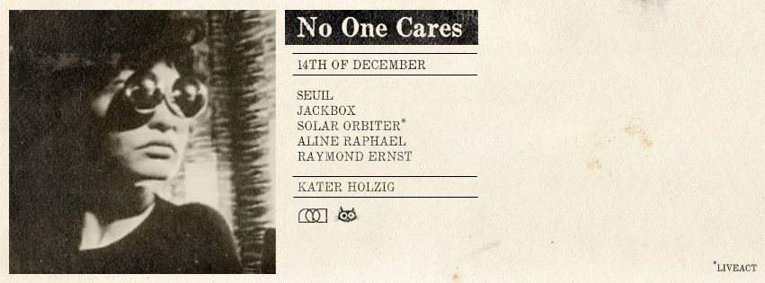 S A S O M O: Platte International: No One Cares: Hello?Repeat: 3+1 - フライヤー裏