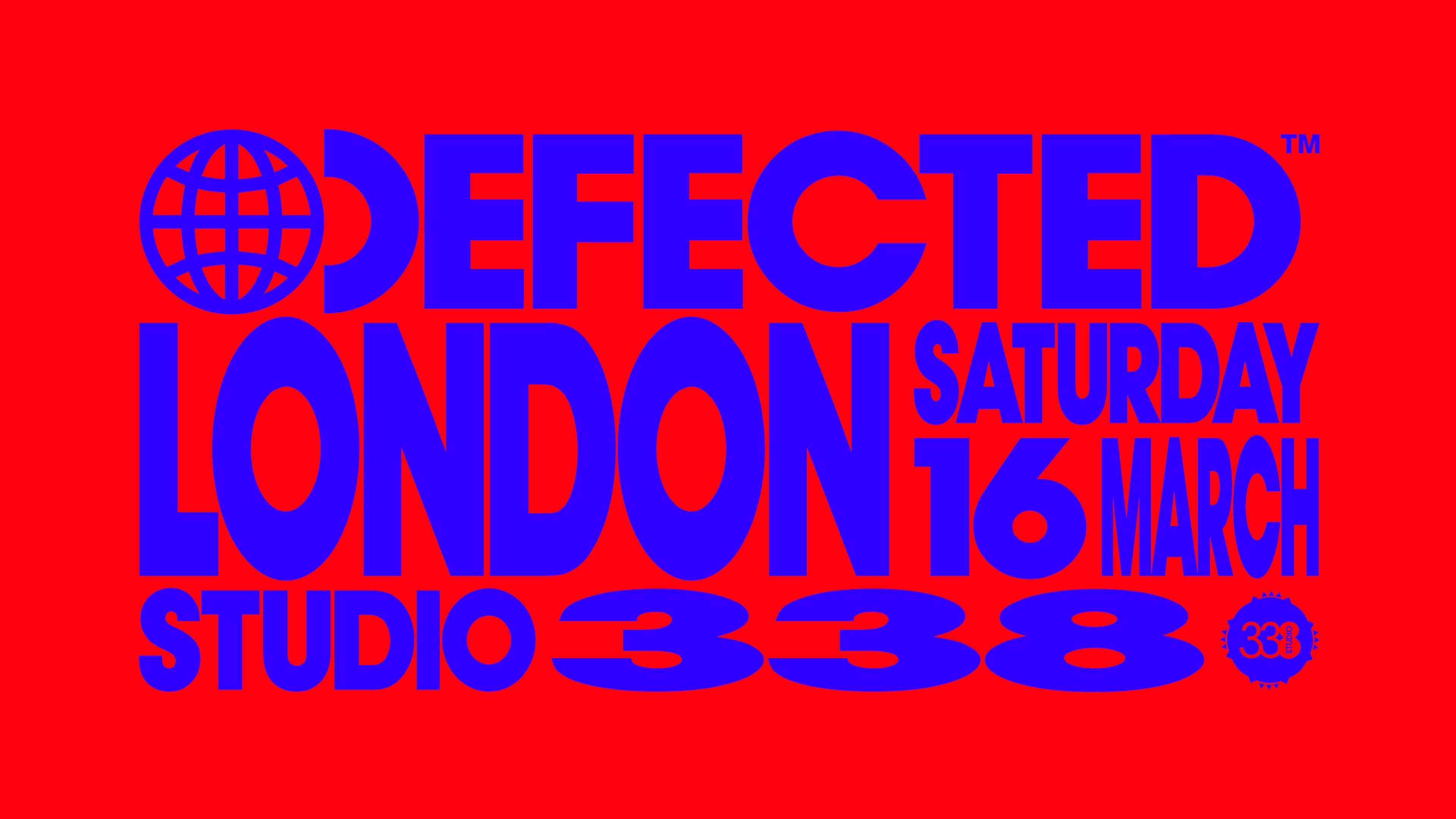 Defected London - フライヤー裏
