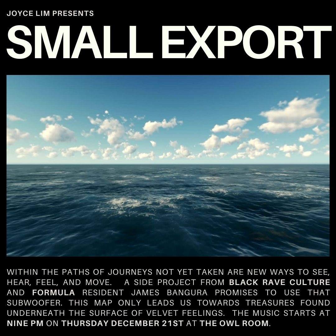 Joyce Lim presents Small Export - Página trasera