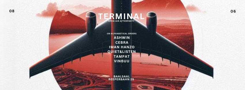 Terminal Open Air - Afterparty - フライヤー表
