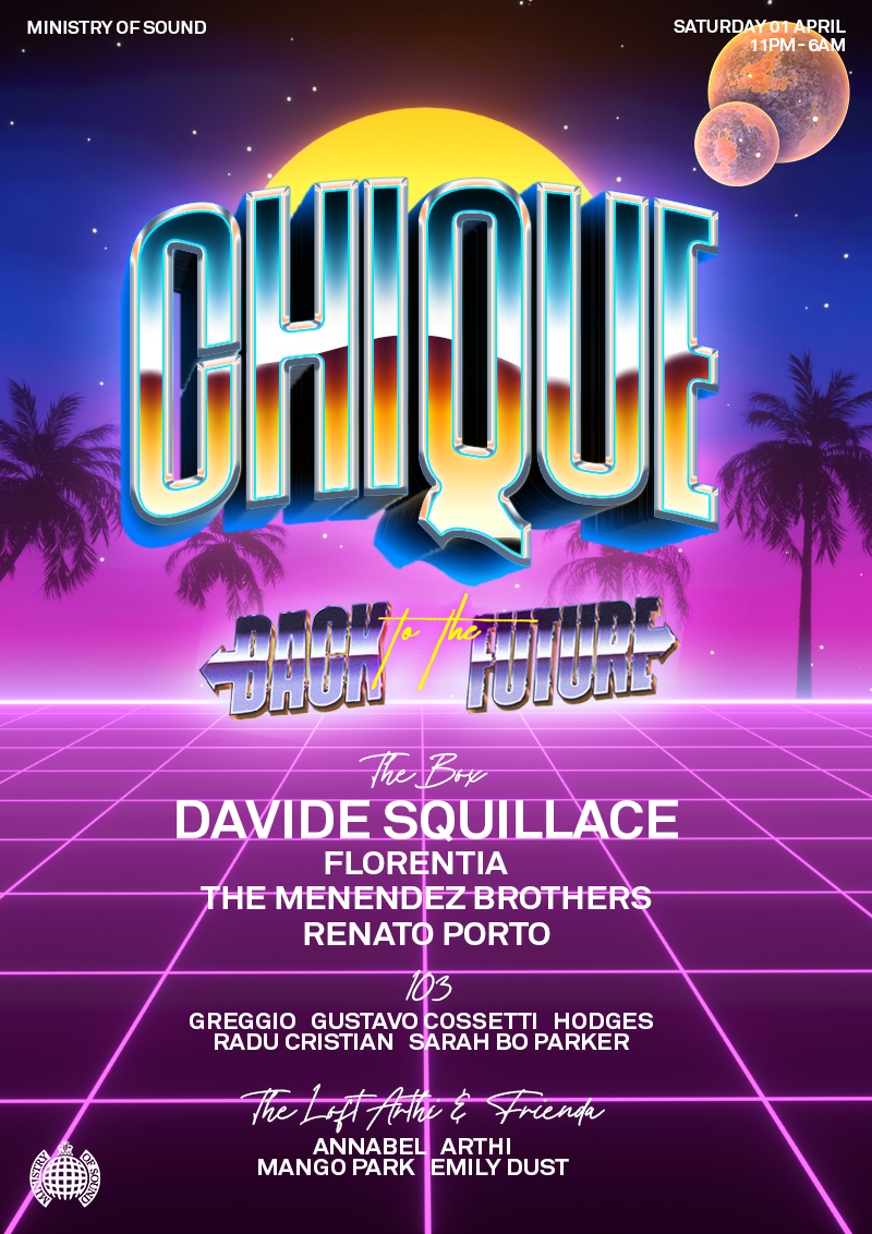 CHIQUE: Back to the Future - Página frontal