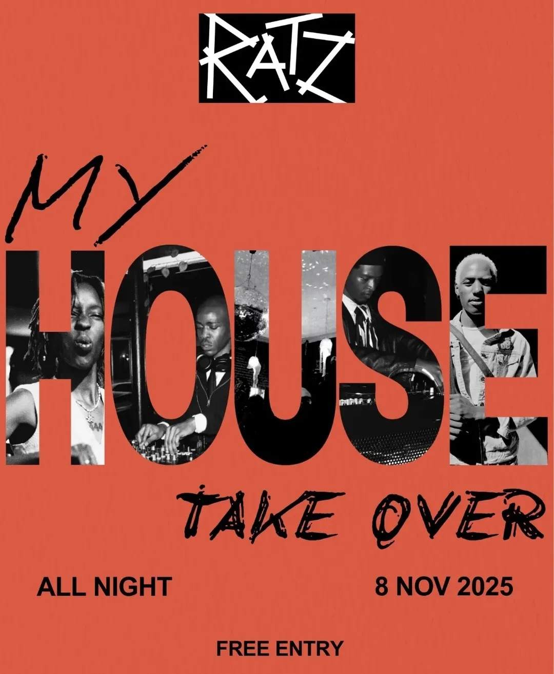 My House Takeover at Ratz Bar, Johannesburg