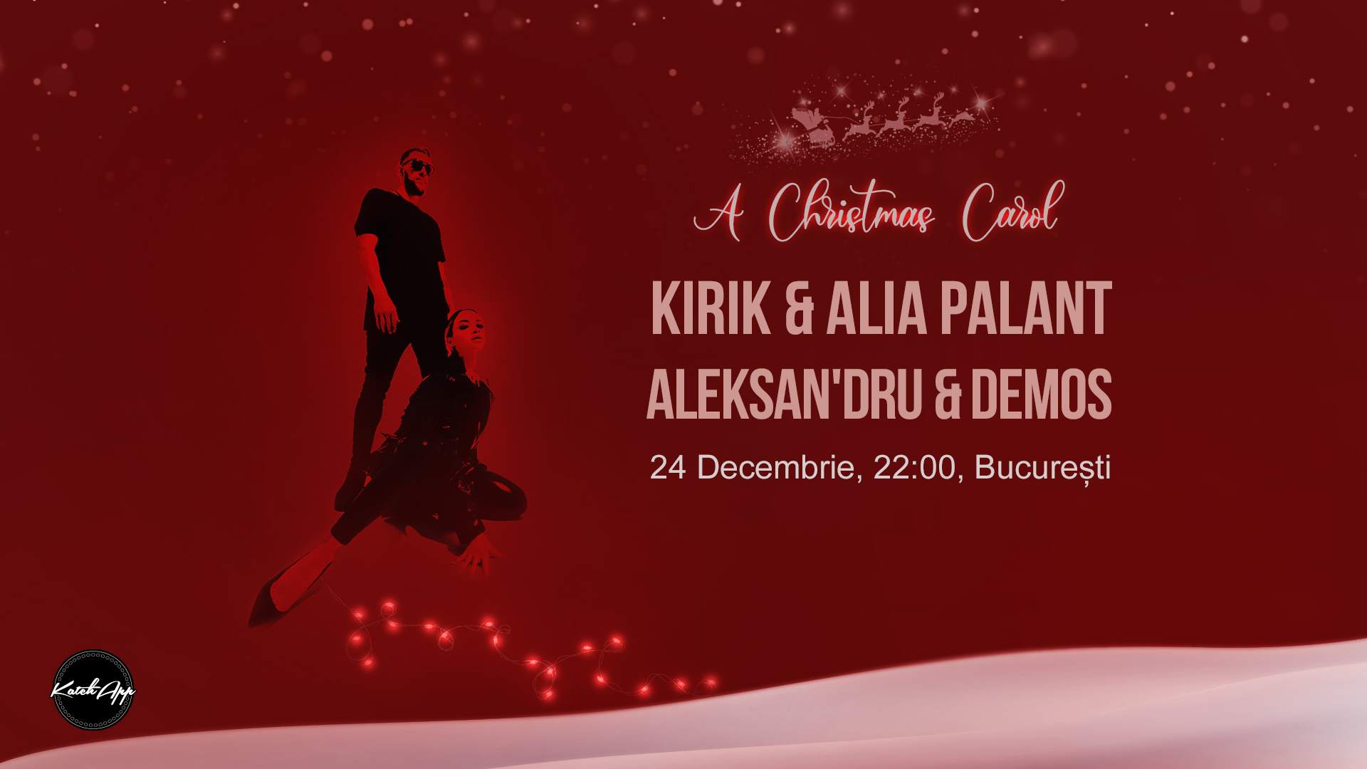 KatchApp: A Christmas Carol w. Kirik & Alia Palant / Aleksan'dru & Demos - Página frontal