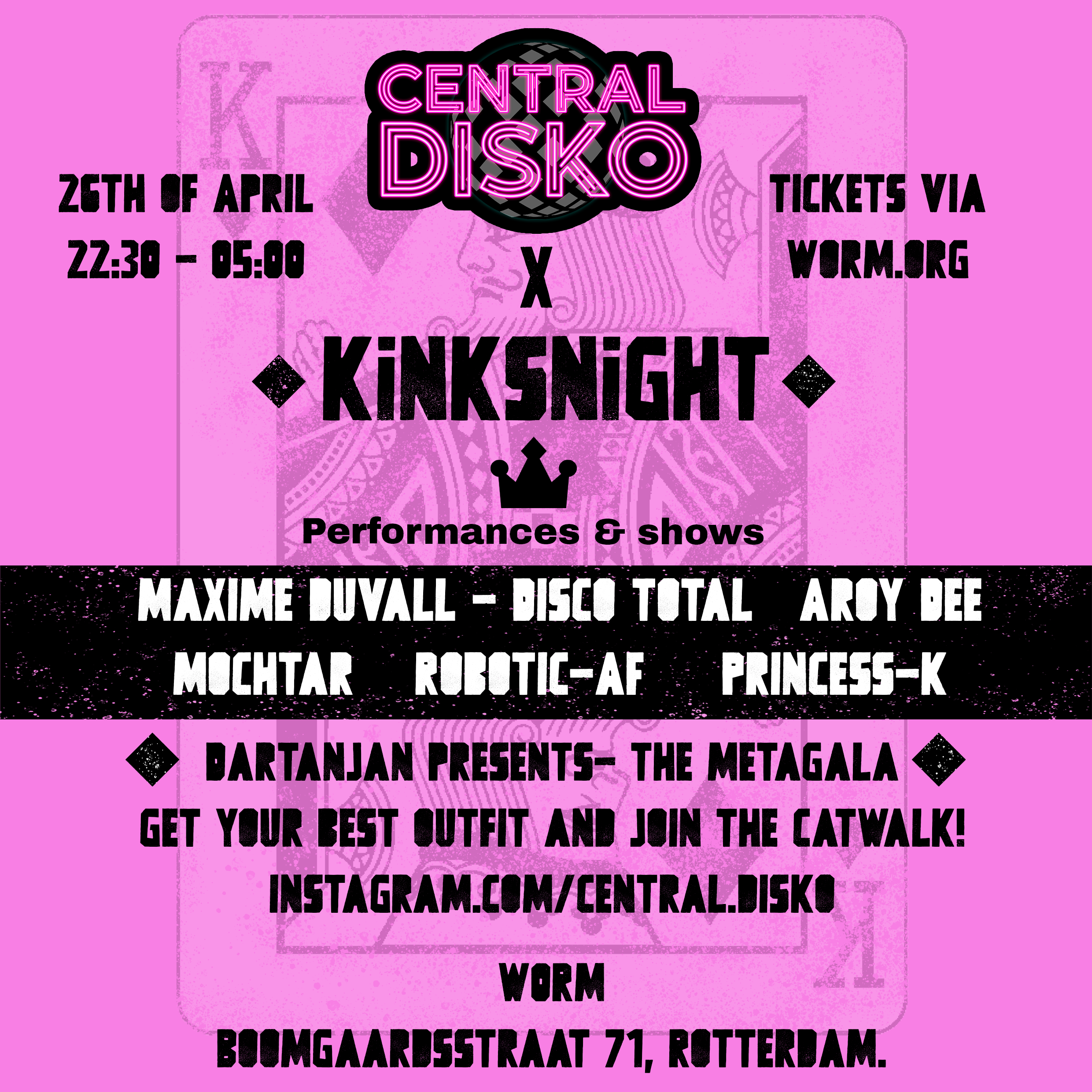 Central Disko x Kinksnight x Disco Total - Página frontal