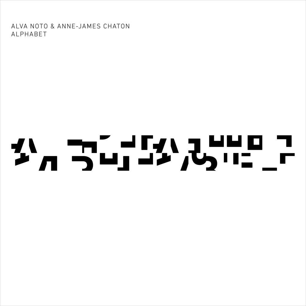 Sold Out - Alva Noto & Anne-James Chaton: Alphabet - Página frontal