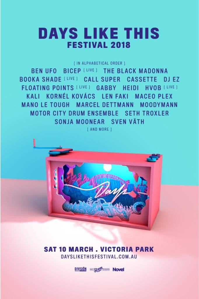 Days Like This Festival 2018 - Página frontal