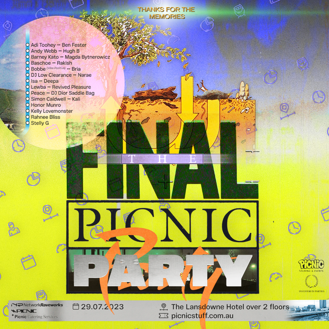 The Final Picnic Party - フライヤー表