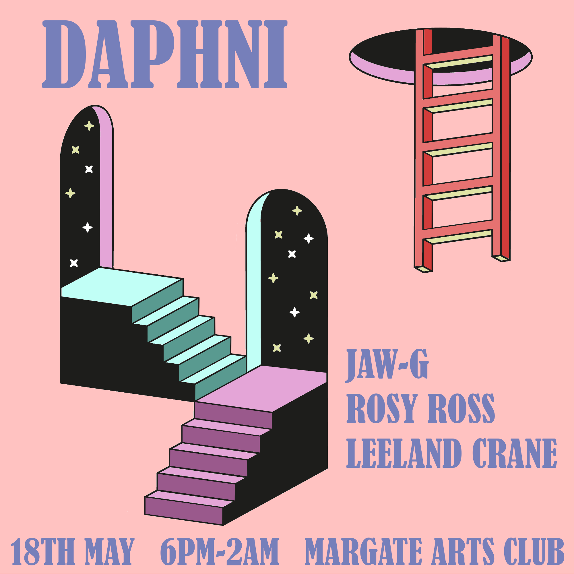 Daphni / Margate Arts Club - Página trasera