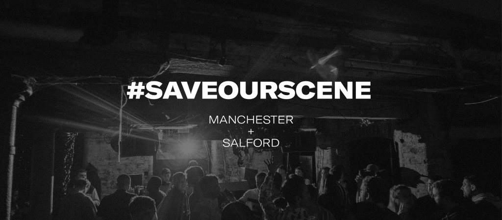 Live Stream (12 Hours) - Save Our Scene - Manchester & Salford - フライヤー表