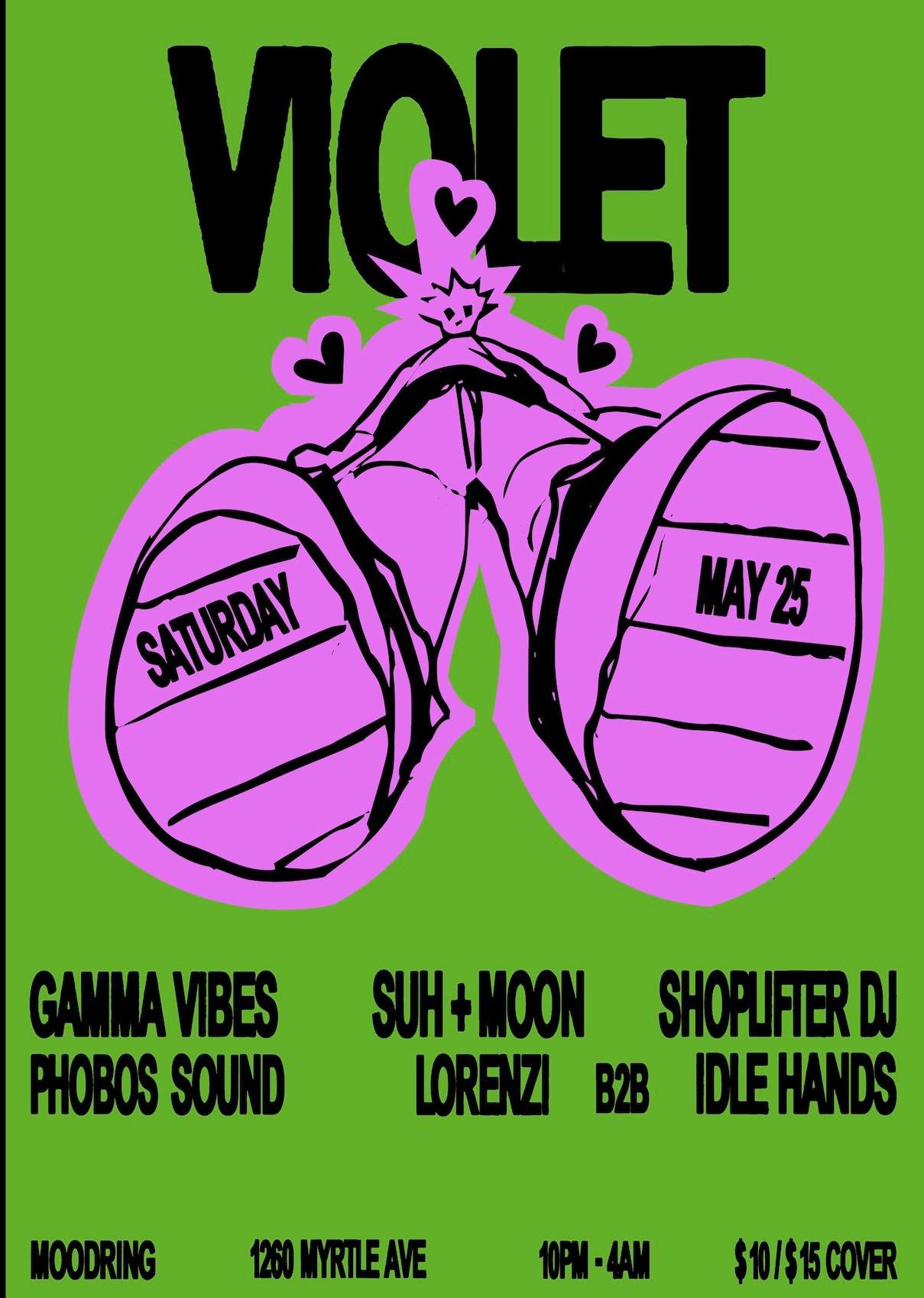 VIOLET at Mood Ring New York City
