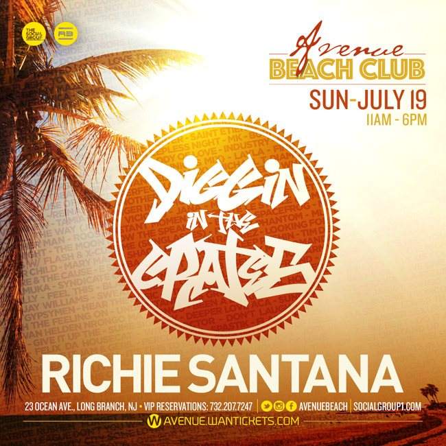 'Diggin in the Crates' with Richie Santana  - Página frontal