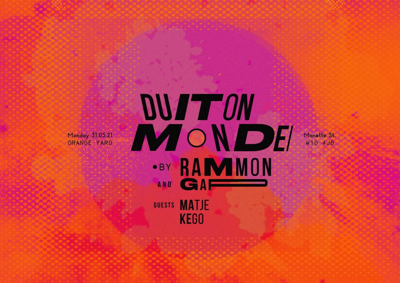 Duit On Mon Dei Special Bank Holiday - フライヤー裏