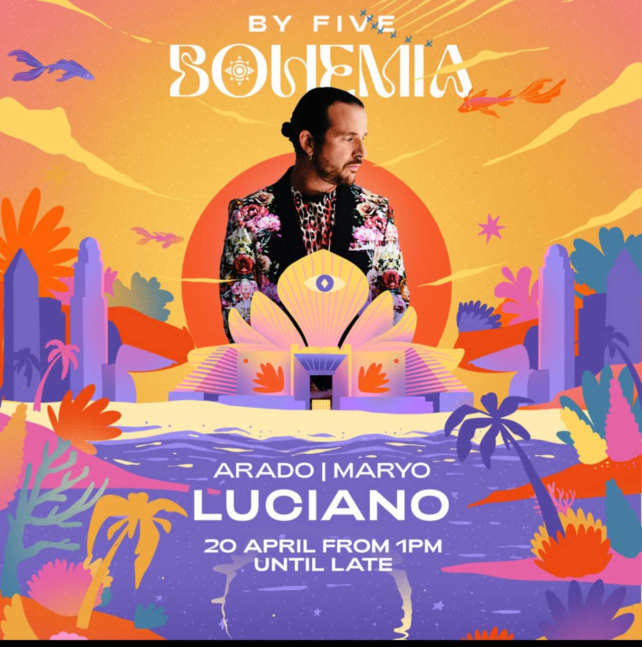 Bohemia by Five present Luciano - Página frontal