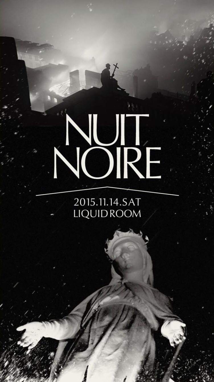 Nuit Noire -DJ Nobu Mix CD Release Party- - フライヤー表