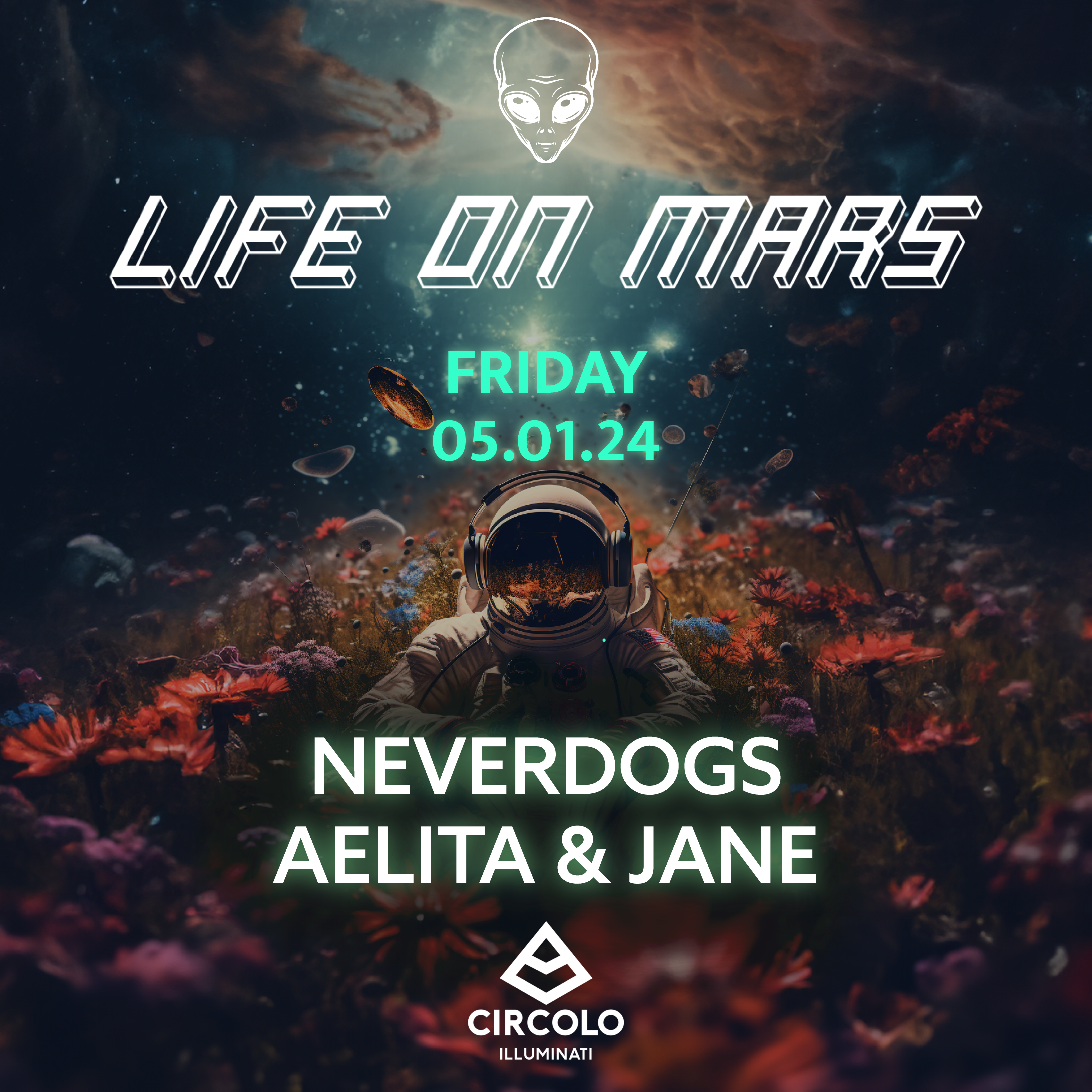 LIFE ON MARS: Neverdogs - Página frontal