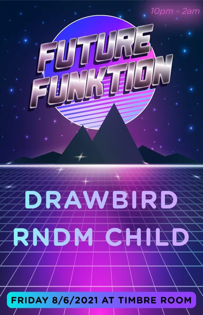 Future Funktion presents: Drawbird & RNDM Chld - Página frontal