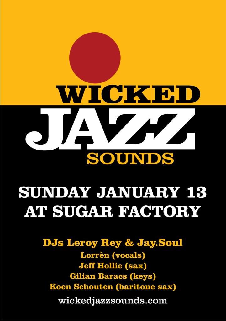 Wicked Jazz Sounds Club Night - Página frontal