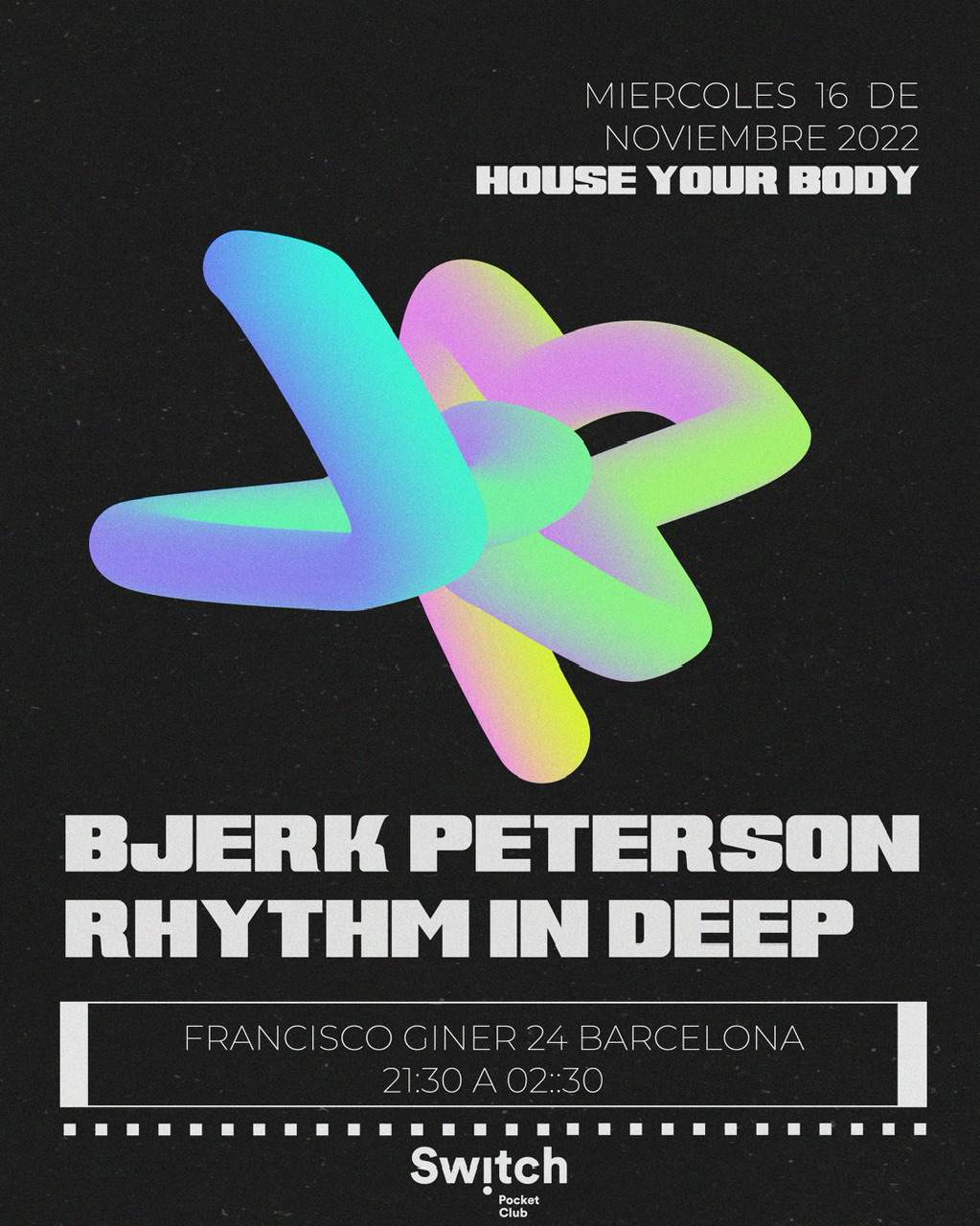House Your Body: Bjerk Peterson & Rhythm In Deep - Página frontal