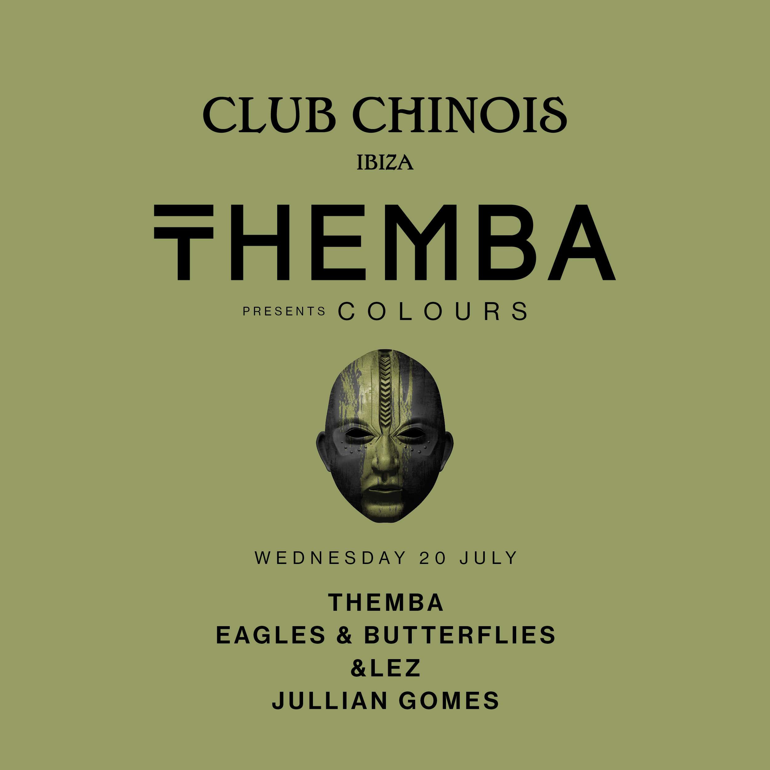 Themba presents Colours - Página trasera