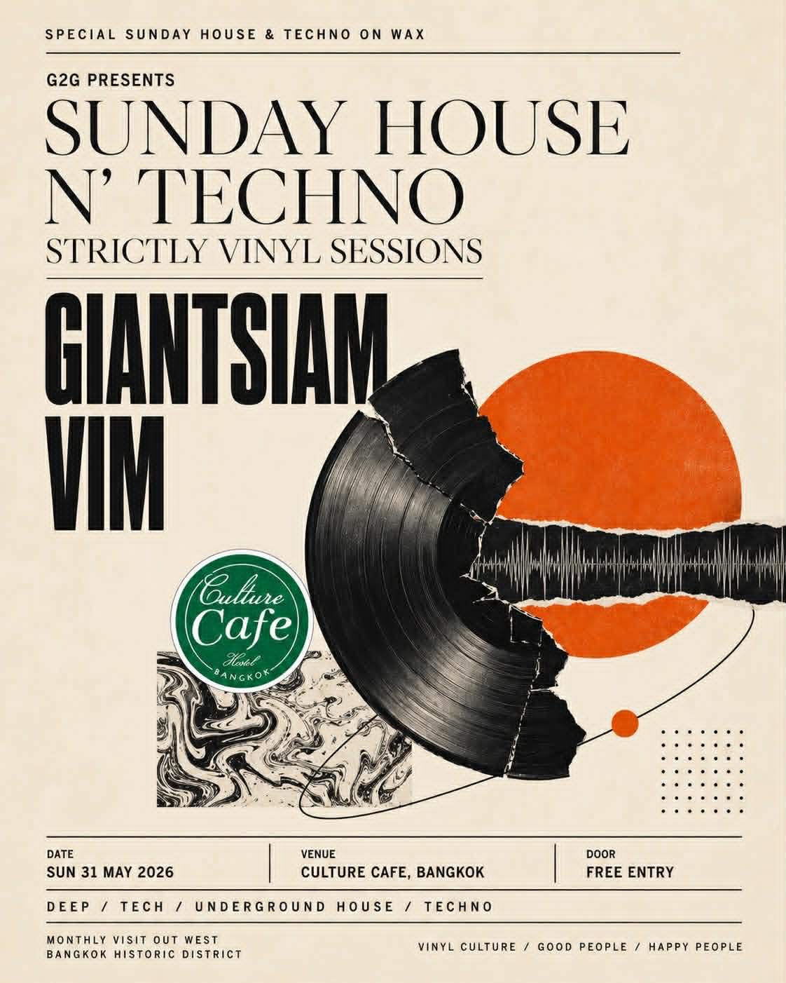 G2G House'n'Techno Music Collective presents; Giantsiam & VIM at ...