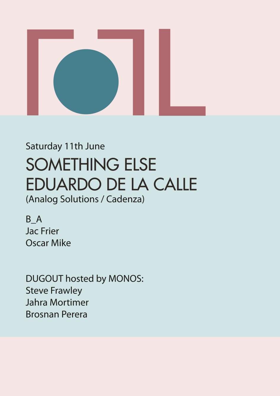 Something Else presents Eduardo De La Calle - Página frontal