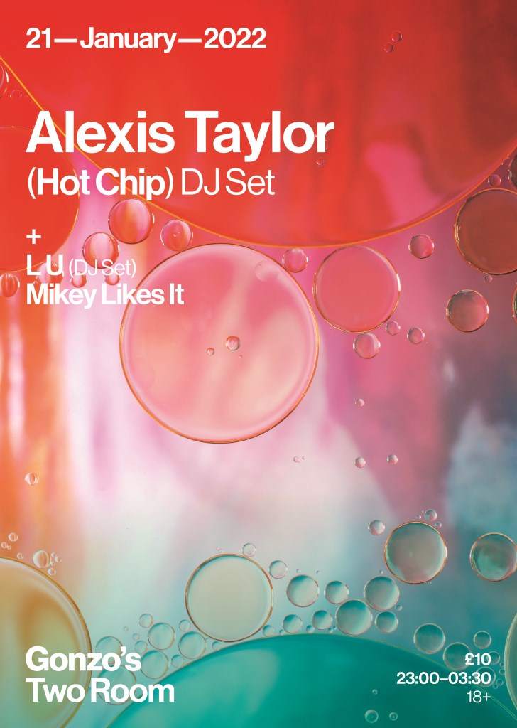 Alexis Taylor (Hot Chip) DJ Set - Página frontal