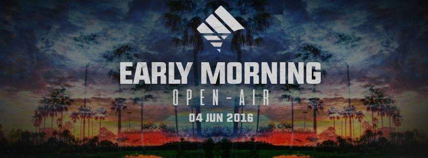 Early Morning Open Air - フライヤー表