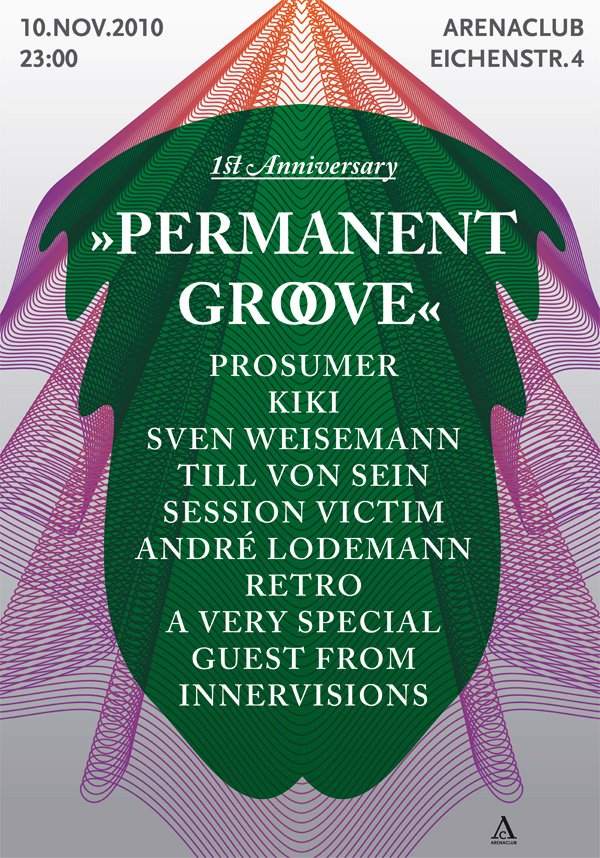 Permanent Groove: 1st Anniversary - Página frontal