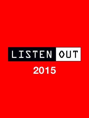 Listen Out 2015 - フライヤー表