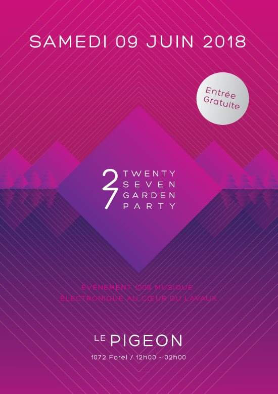 27 Garden Party - Página frontal