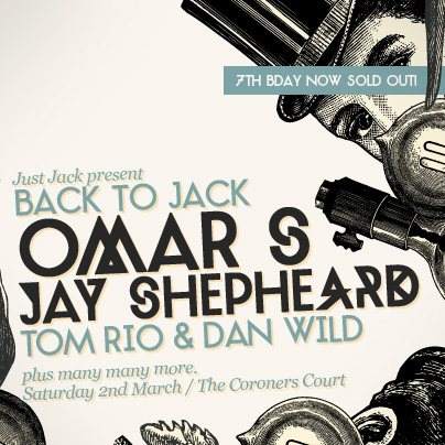 Just Jack - Back to Jack with Omar S & Jay Shepheard - Página frontal