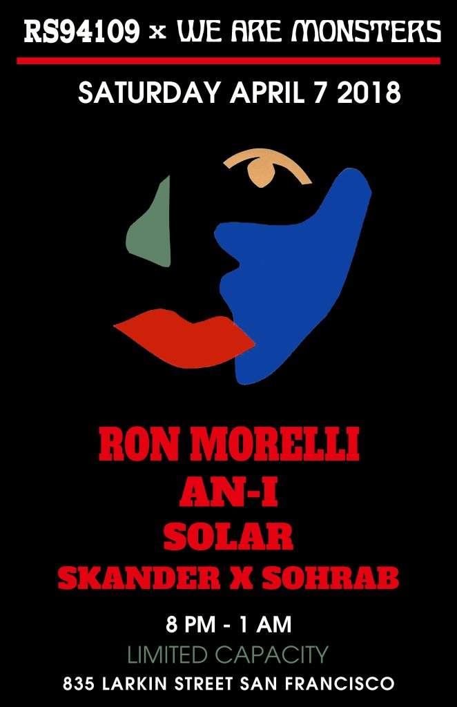 RS94109: Ron Morelli, An-i, Solar - Página frontal