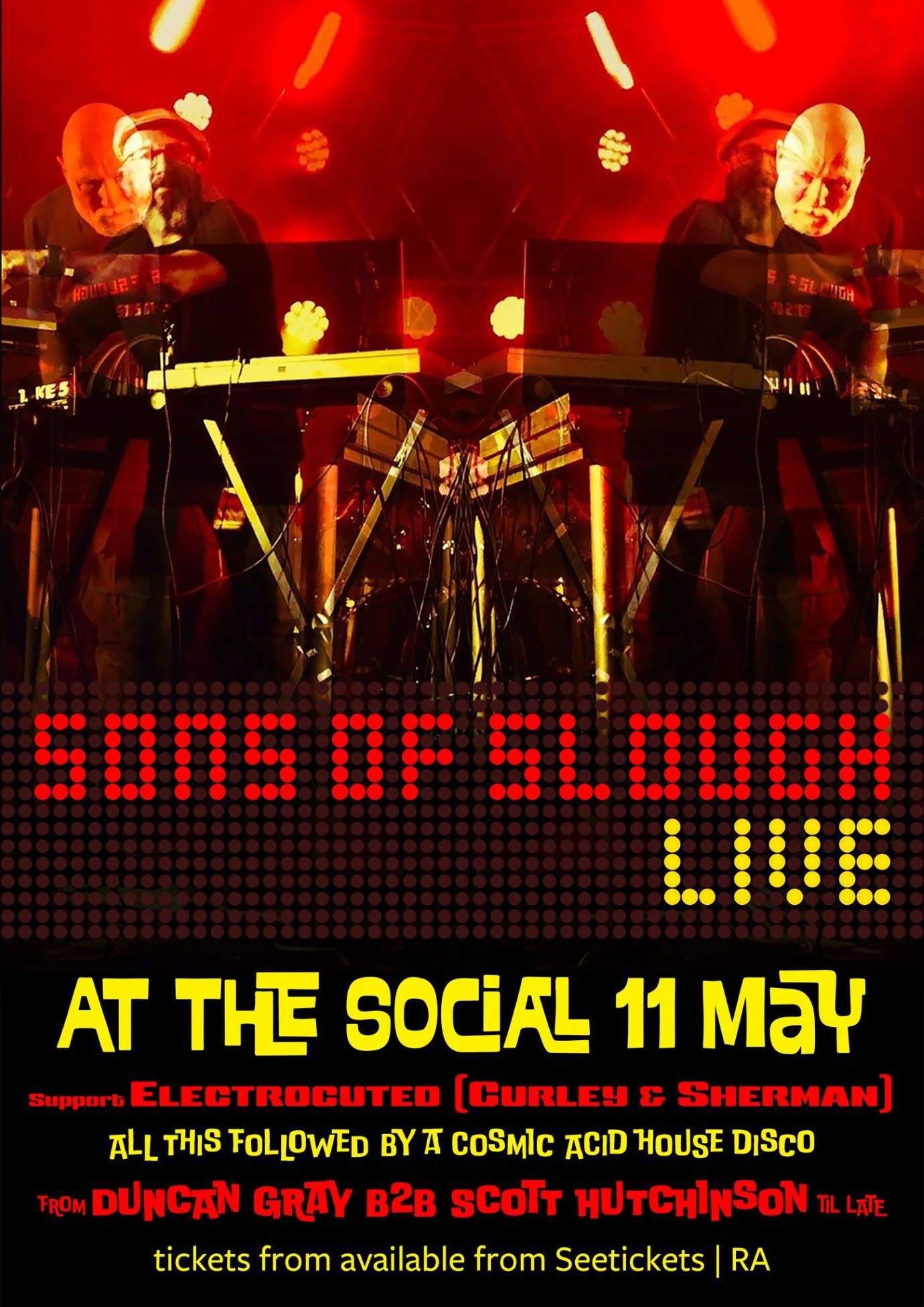 Sons of Slough [Live] - フライヤー表