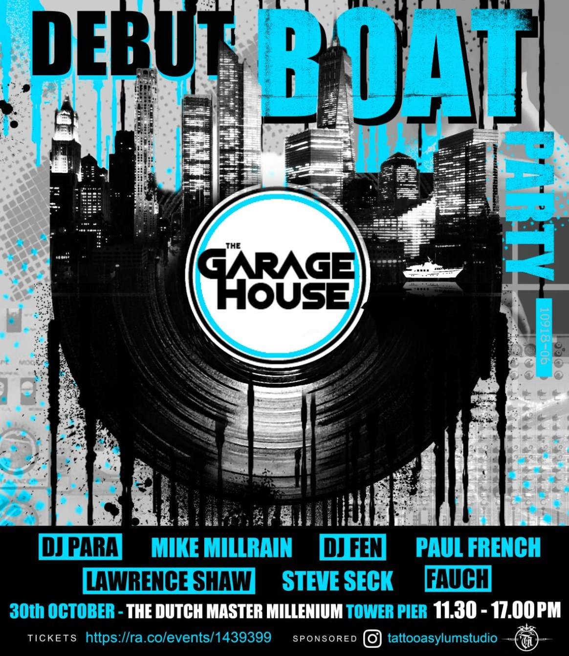The Garage House - Boat Party - Página frontal