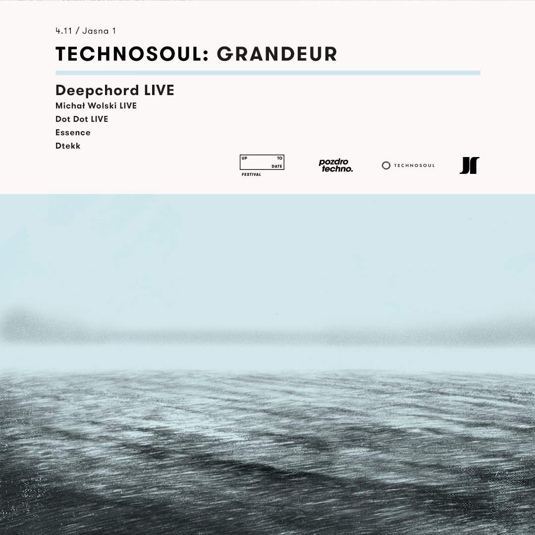 Technosoul: Grandeur with DeepChord Live - フライヤー表