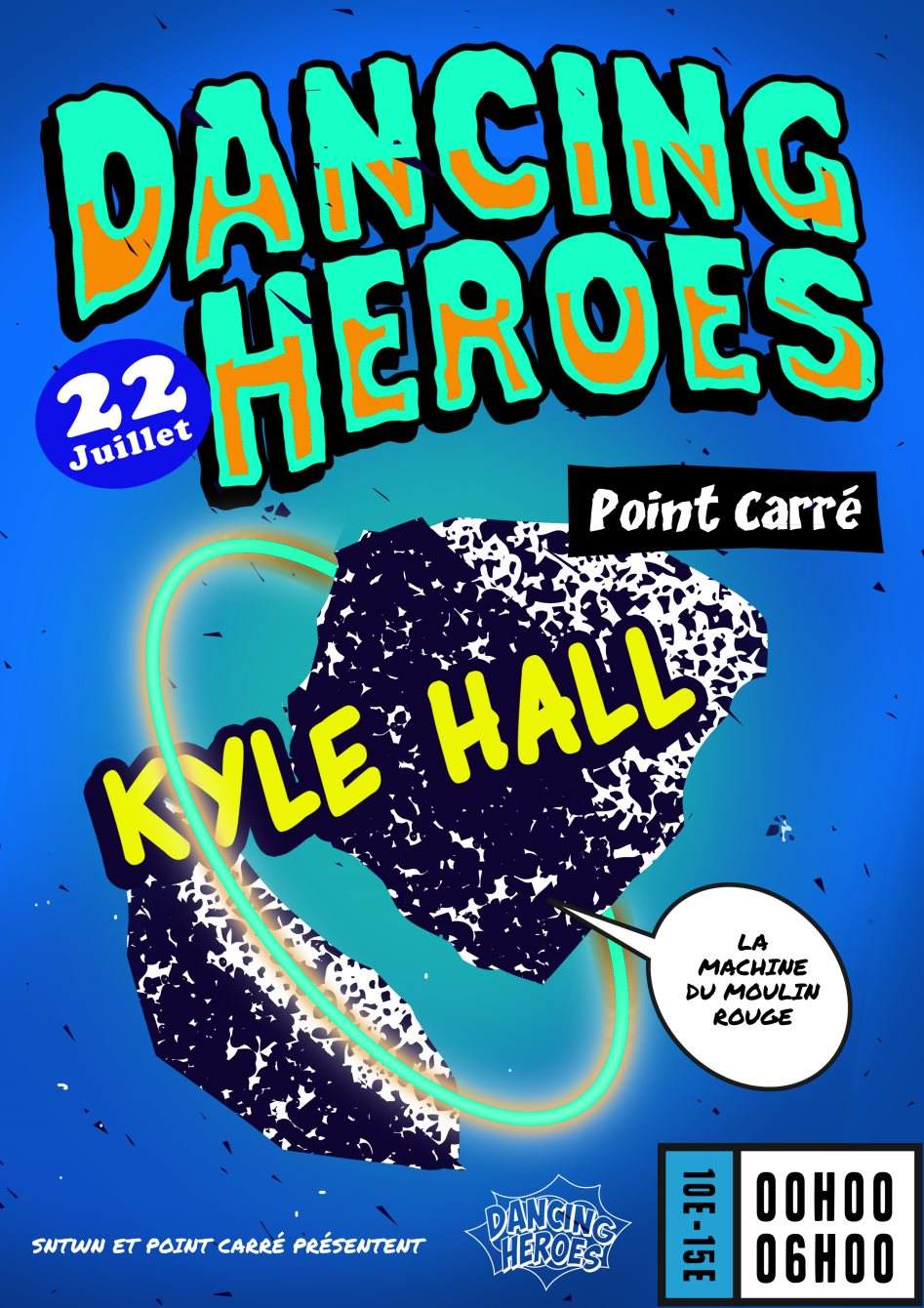Dancing Heroes with Kyle Hall & Point Carré - Página frontal